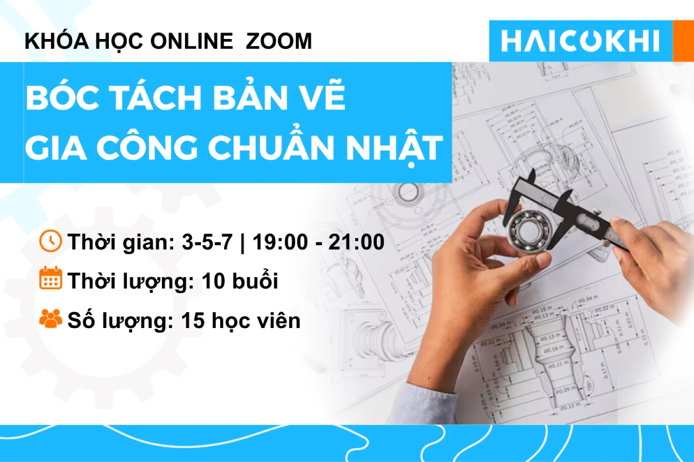 Bóc tách bản vẽ gia công chuẩn Nhật
