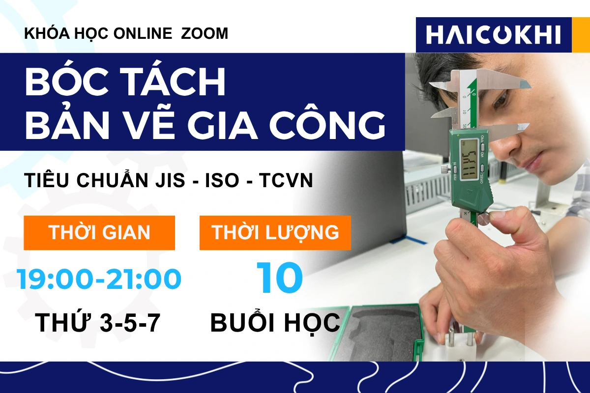 Bóc tách bản vẽ gia công