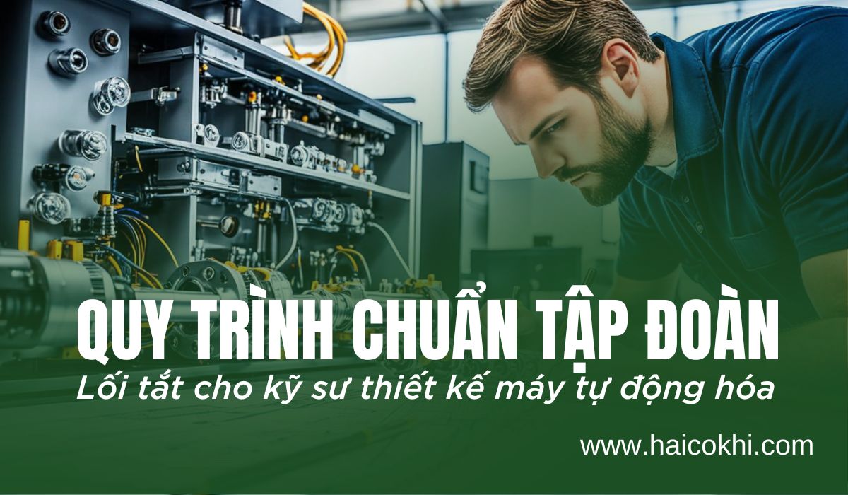 Học Thiết Kế Máy Chuẩn Tập Đoàn – Lối Tắt Để Trở Thành Kỹ Sư Thực Chiến