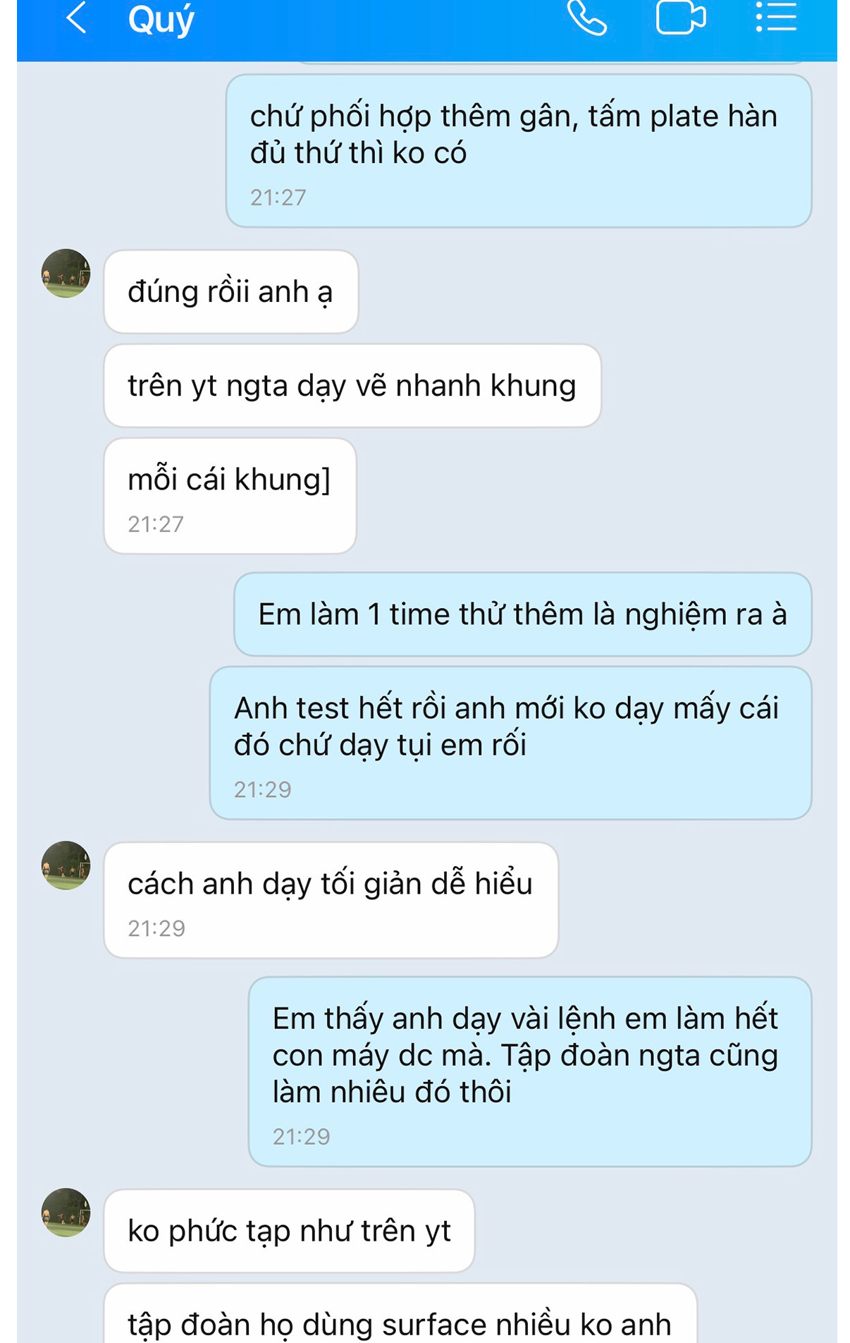 Cảm nhận của học viên khóa học thiết kế chuẩn tập đoàn