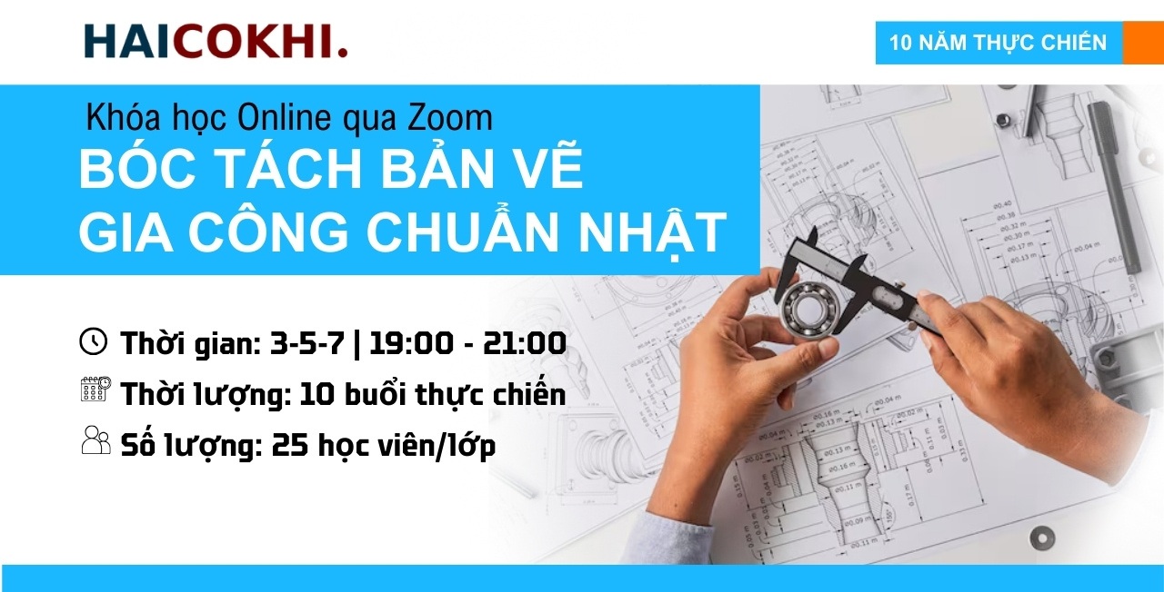 Khóa học Thiết kế máy & Tính toán thiết bị
