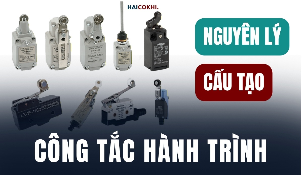Hướng dẫn cách sử dụng công tắc hành trình trong Thiết Kế Máy