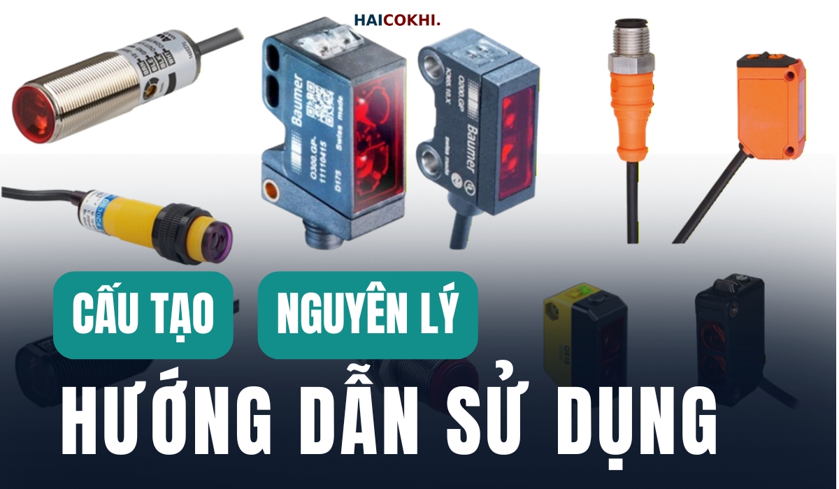 Hướng dẫn sử dụng cảm biến quang trong Thiết Kế Máy