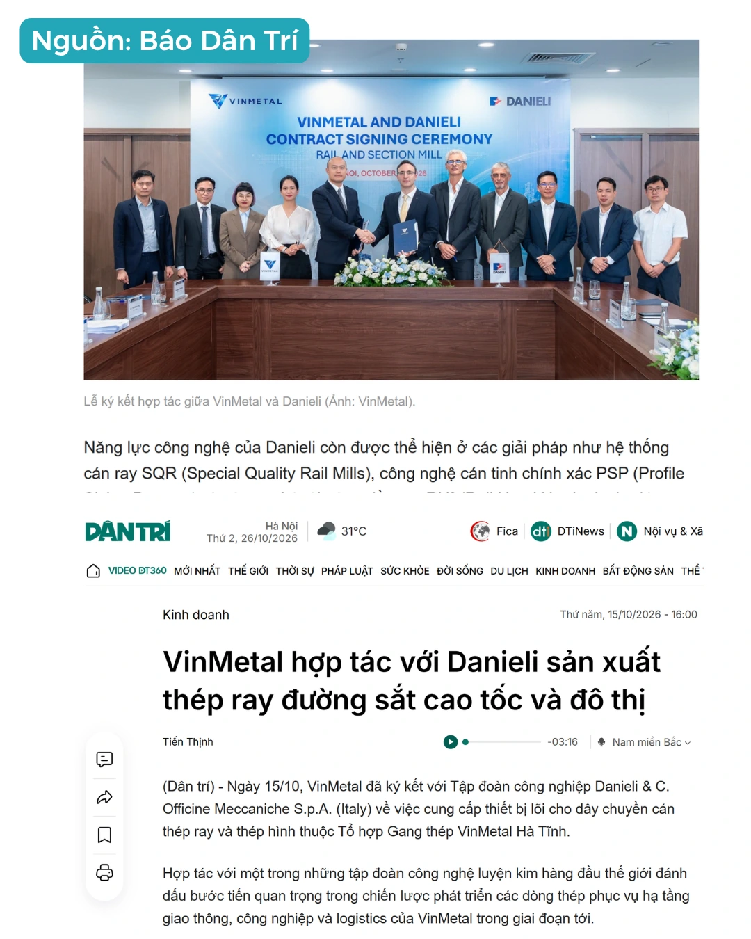 Thông tin tập đoàn Danieli - hình 2