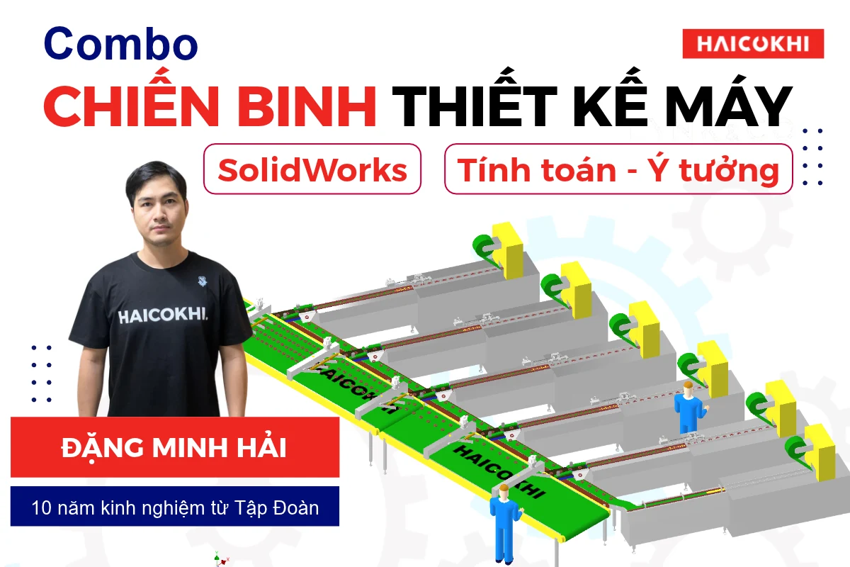 Combo Chiến binh Thiết Kế Máy