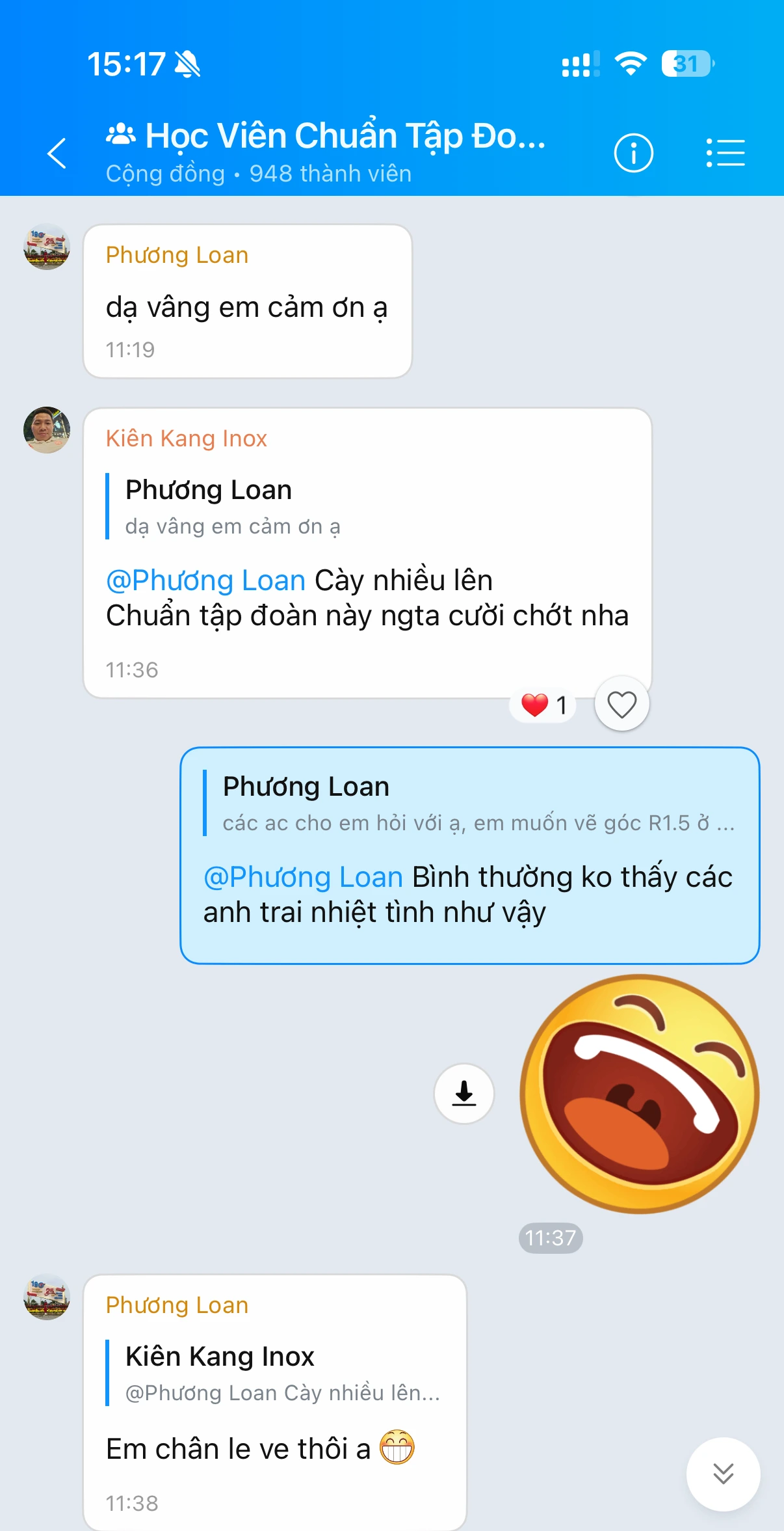 Đánh giá của học viên Hải Cơ Khí